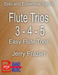 Flute Trios #3, #4 and #5 Flute Trio P.O.D. cover